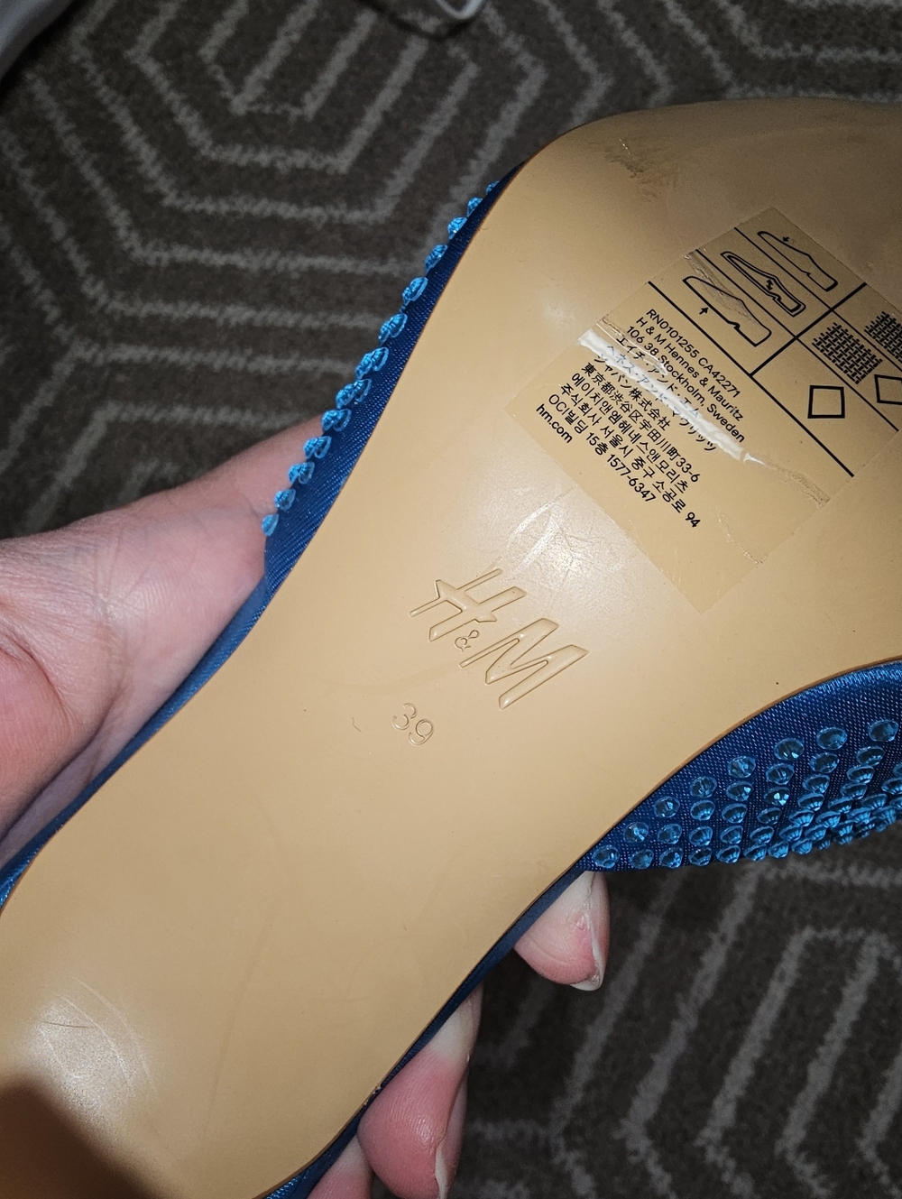 H&M Rhinestone-embellished mules - Picture 7 of 7